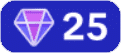 emblema tiktok nível 25