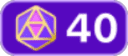 emblema tiktok nível 40